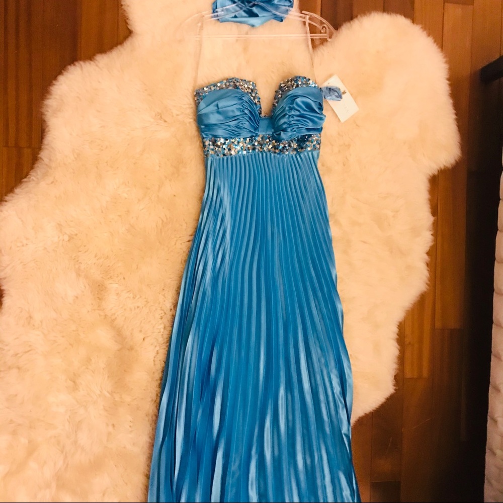 Satin Dress Size 8 NEW